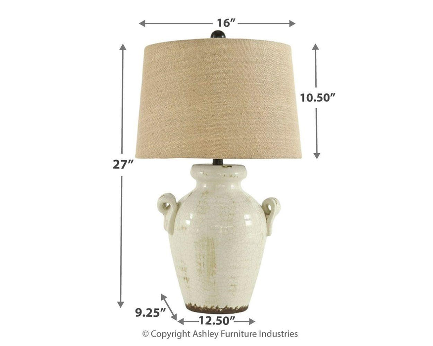 Emelda - Ceramic Table Lamp (1/cn)