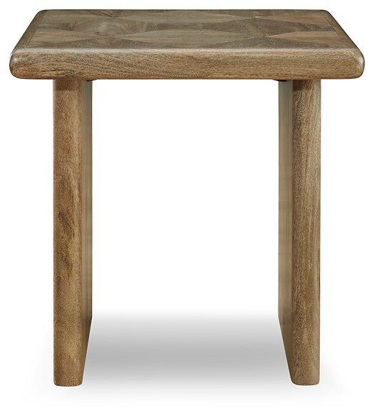 Lawland Light Brown End Table