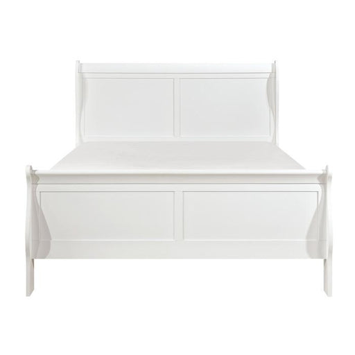 Homelegance Mayville Queen Sleigh Bed in White image