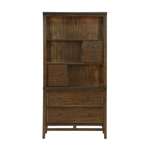 Homelegance Frazier Bookcase in Brown Cherry 1649-18 image