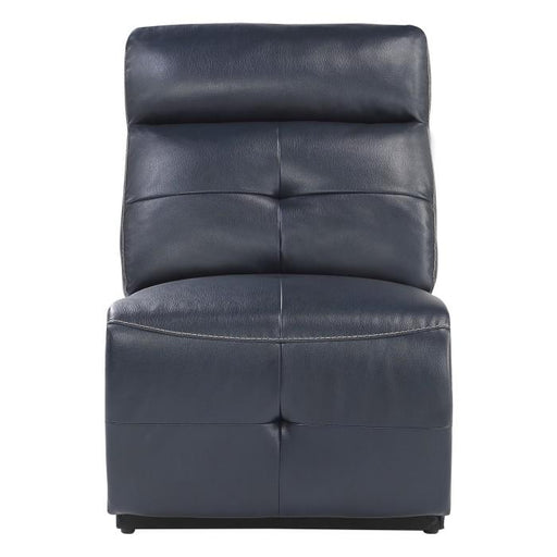 Homelegance Furniture Avenue Armless Chair in Navy 9469NVB-AC image