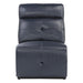 Homelegance Furniture Avenue Armless Reclining Chair in Navy 9469NVB-AR image