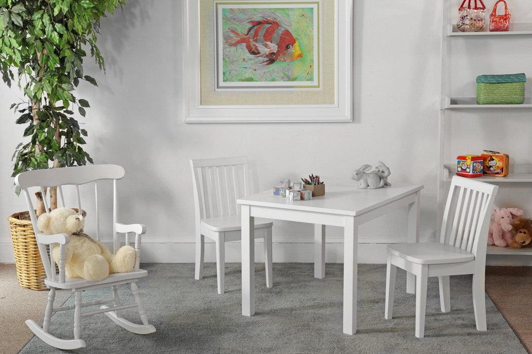John Thomas Furniture Home Accents Juvenile Chair (Set of 2) in White