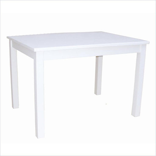 John Thomas Furniture Home Accents Juvenile Table in White image