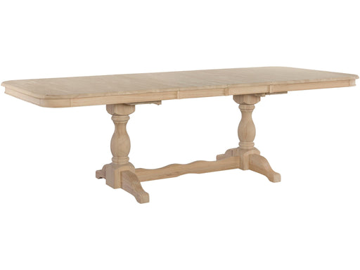Standard Dining Double Butterfly Leaf Table Top w/ Double Pedestal Base image