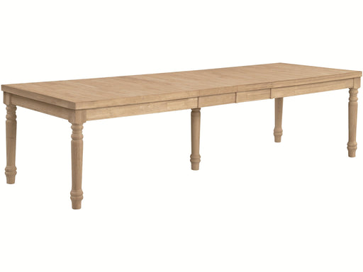 Standard Dining Farmhouse Large Extension Table Top w/ Turned Legs (Set of 5) image