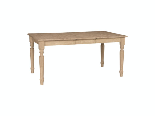 Standard Dining Extension Table w/ 30" H Turned Legs image