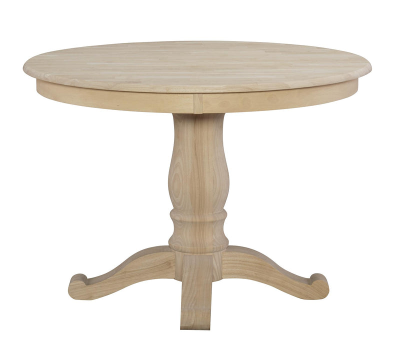 Tables Build Your Own 42"D Round Table w/ Reverse Bevel Edge image