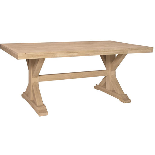 Standard Dining Canyon Trestle Table Top & Base image