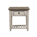 Liberty Heartland Drawer End Table in Antique White image