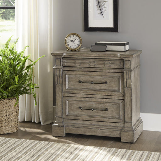Town & Country 3 Drawer Nightstand w/ Charging Station image