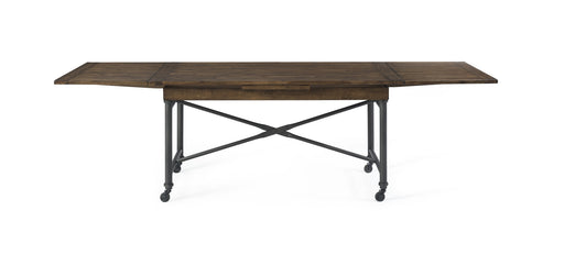 Bassett Mirror Penner Refectory Dining Table in Rustic Barnside image