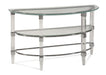 Bassett Mirror Company Thoroughly Modern Cristal Console Table in Acrylic/Chrome image