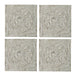 Bassett Mirror Company Belgian Luxe Rosette Wall Hanging in Weathered White image