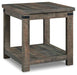 Hollum Rustic Brown End Table image