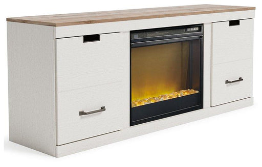 Vaibryn 60" TV Stand with Electric Fire Place image