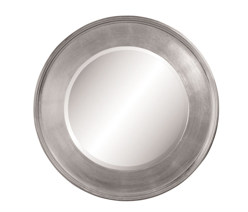 Bassett Mirror Company Thoroughly Modern Ursula Wall Mirror in Silver Leaf image