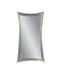 Bassett Mirror Company Thoroughly Modern Hour-Glass Wall Mirror in Silver Leaf image