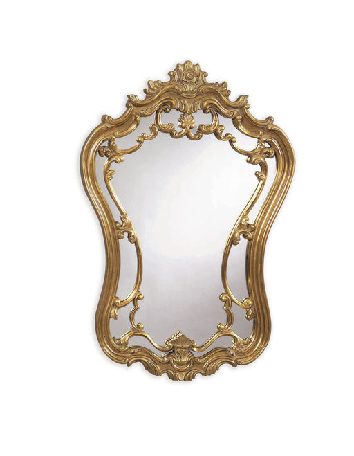Bassett Mirror Company Old World Hermosa Wall Mirror in Gold Leaf image