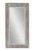 Bassett Mirror Company Hollywood Glam Beaded Wall Mirror in Silver Leaf image