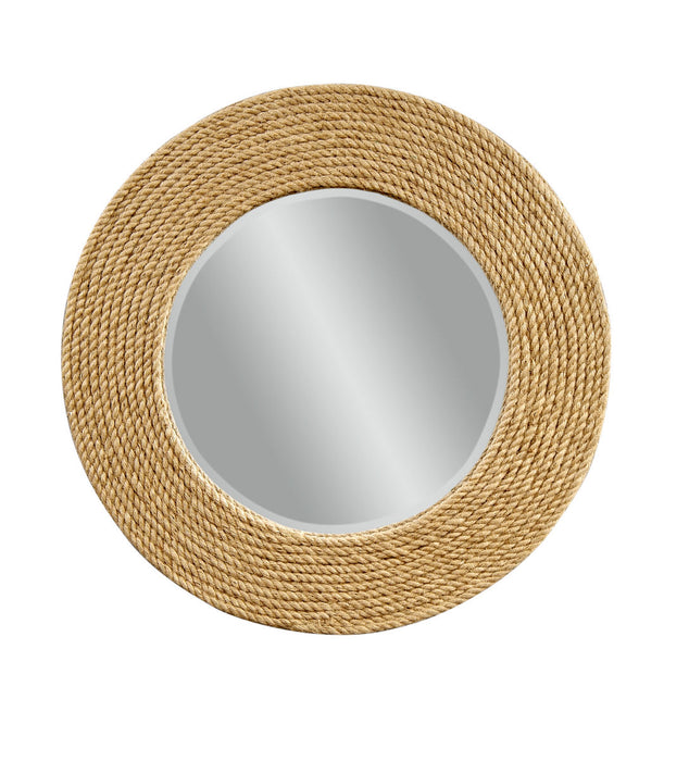 Bassett Mirror Company Pan Pacific Palimar Wall Mirror in Sisal Rope Frame image