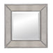 Bassett Mirror Company Hollywood Glam Beaded Wall Mirror in Silverleaf image