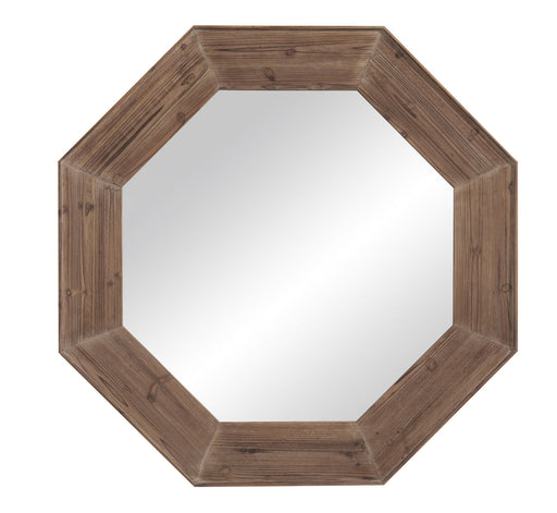 Bassett Mirror Company Belgian Luxe Granby Wall Mirror in Driftwood Gray image