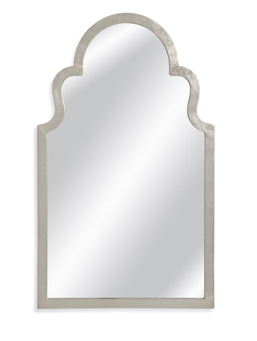 Bassett Mirror Company Old World Mina Wall Mirror in Silver Leaf image