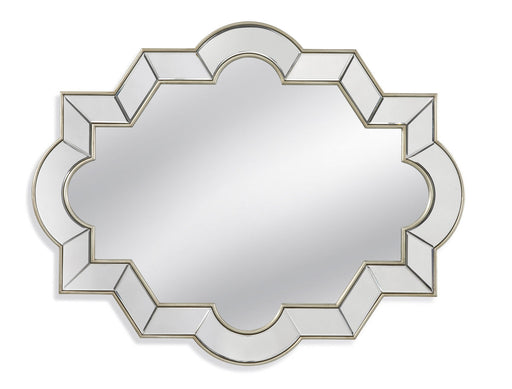 Bassett Mirror Company Hollywood Glam Azusa Wall Mirror in Champagne Silver Leaf image