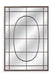Bassett Mirror Company Belgian Luxe Industry Leaner Mirror in Weathered Bronze image