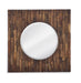 Bassett Mirror Company Belgian Luxe Hudson Wall Mirror in Distressed Wood image