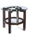 Bassett Mirror Company Thoroughly Modern Oslo Round End Table in Espresso image