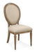 Bassett Mirror Belgian Modern Esmond Side Chair in Rustic Pine (Set of 2) image